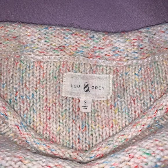 Lou and Gray Multicolor Open-Side Sweater - Picture 3 of 4